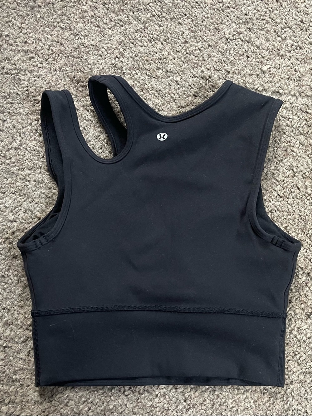 Lululemon Mastered Motion Cropped Tank